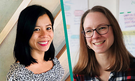 Lyly Luong und Katrin Schädrich